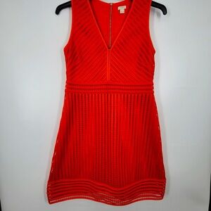 Gorgeous Deep Coral J Crew Dress, excellent used condition!